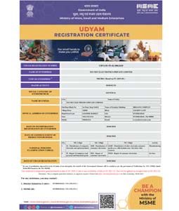 Alkaione Alkaline ion zone water manufacture in Udyam-Registration-Certificate1